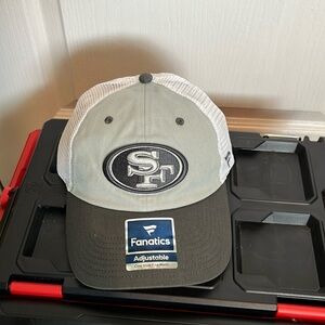 Fanatics San Francisco 49ers trucker hat mesh back